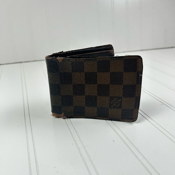 Louis Vuitton Damier Ebene Multiple Pocket Wallet Unisex - Picture 13 of 15
